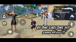 DI TANTANG BEWON SAMA OFICER😡!!! #freefire #freefirebatelground #ffindonesia