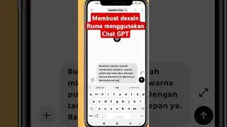 membuat desain rumah menggunakan Chat GPT