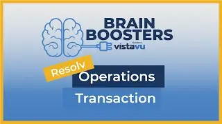 Resolv: Operations Transaction Center in SAP Business One