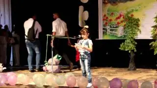 كلمة طفلة من مدينة الاتارب في مهرجان فرحة عيد