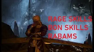 BDO - Hashashin - Rabams, Rage Skills and BON skills !