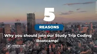 5 reasons why you should join our Study Trip Coding Bootcamp!