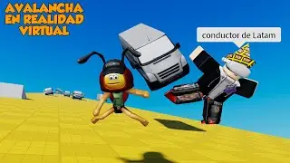 AVALANCHA DE CARROS MOMENTOS DIVERTIDOS (PARTE 2) (ROBLOX)