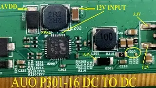LED TV PANEL IC AUO P130 16 Voltage in Sony Bravia KDL 42W670A