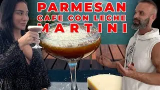 Parmesan Cafe Con Leche Martini: A Bold and Delicious Twist on the Classic Espresso Martini