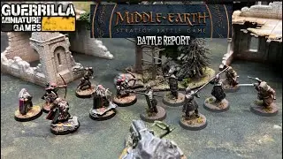 Middle Earth SBG Battle Report - BATTLE COMPANIES -  Moria Expedition vs. Osgilliath
