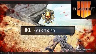 My First Blackout Battle Royale 'Solo' Win Black Ops 4 GamePlay