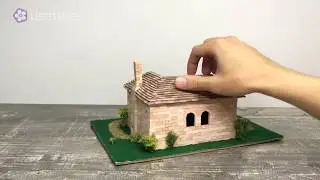 Конструктор из кирпичиков Испанский домик