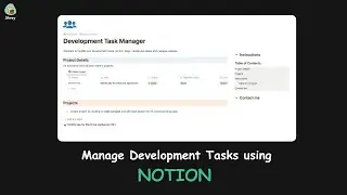 Manage Development Tasks and Clients on Notion - Freelancer OS for developers 