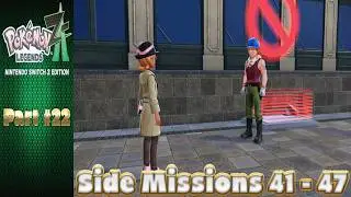Pokemon Legends Z-A Switch 2 Edition Walkthrough Part 22 Side Missions 41-47