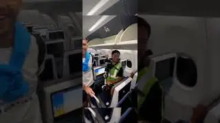 Argentina team boarding flight after FIFA finals #fifa #worldcup2022