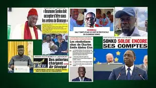 SONKO SOLDE CES COMPTES...DOUDOU WADE SONKO DOIT ACCEPTER...PHOTO DJIBY GUEYE NDIAYE CRITIQUÉ...