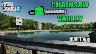 “CHAINSAW VALLEY“ FS22 MAP TOUR! NEW MOD MAP | Farming Simulator 22 (Review) PS5.