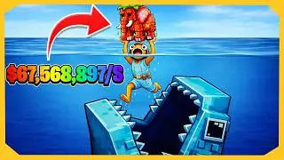 Fortnite - Escape Sharks for Brainrots (Creative Map)