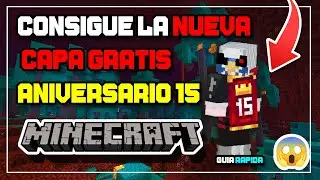 ¡CONSIGUE LA NUEVA CAPA DE MINECRAFT!