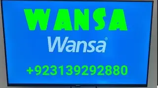 Wansa WUD70JOA63S Model TV Stuck Logo Problem Solved @saudchannel4 @saudia