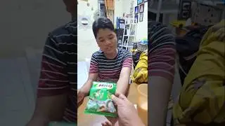Fariz makan gorengan minumnya milo #shorts