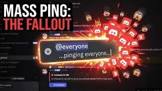What will happen if I ping everyone in my friend's Discord server?