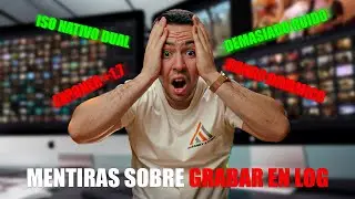 ✅ Por esto NO SABES GRABAR EN LOG con tu cámara SONY ALPHA (a6700,a7iv,FX30,SLOG3)