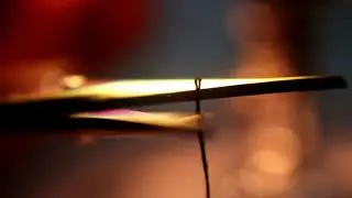 Loading the Bobbin and Threading the Needle | Sewing Machine Close Up | ZOOMin | Sewing ASMR ?