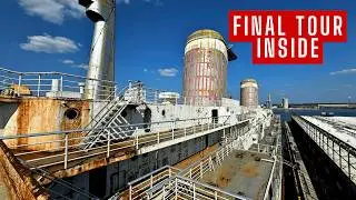 Exploring Inside the SS United States - Ship Tour 2024