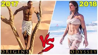 Evolution of Assassin's Creed Origins VS Assassin's Creed Odyssey