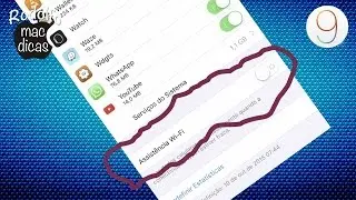 Assistência Wi-Fi no IOS 9 - Economia de dados