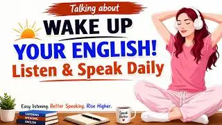 Wake Up Your English in 20 Minutes (Just Do This Every Day) | English Conversation Practice