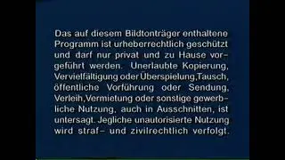 Warner Vision International Warning Screen (1990s-2000s Germany)
