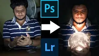 How to add Glowing moon on an Image - Photoshop Easy Tutorial - LUNAR ECLIPSE SPECIAL