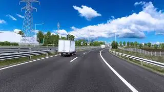 🔥Amazing Graphics MOD 2025 for ETS2 1.55 | Enhanced Graphics 2.1.4 | PC Video Game | 4K