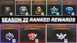 Showcasing ALL Season 22 Ranked Rewards - Player Anthems (Epic Audio Team)