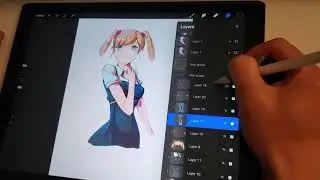 [Visual Novel] Character Drawing Process & Tips