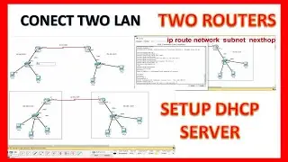 How to Connect Two LANs Using a Router | Inter-LAN Setup with DHCP Server [Real-Life Practical]