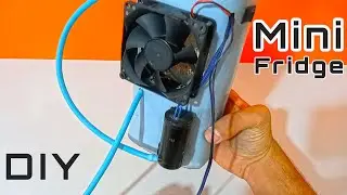 How to make mini cooler at home from old computer fan