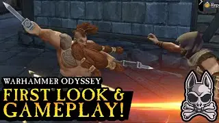 First Look & Gameplay of WARHAMMER ODYSSEY: New Mobile MMORPG Set In The Warhammer World!!