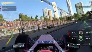 Blue Flag? Not for this guy.....