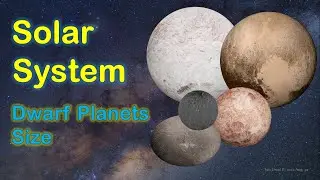 Solar System: Dwarf Planets Size