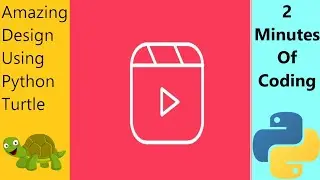 How to draw Instagram Reel Logo Using Python Turtle | Python Turtle tutorial 