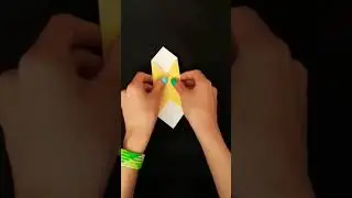 How To Make a Paper Ninja Star (Shuriken) - Origami / оригами сюрикен для детей