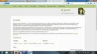 Qt - Using Qt in Java (QtJambi)