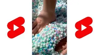 Satisfying Slime Video | Relaxing Slime ASMR #Shorts | P129