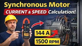 Building Electrician (Level-3) को लागि Motor Current & Speed Calculation