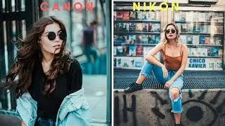 Canon ou Nikon?? Testando as 2 cameras!