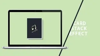 Card Stack Effect | CSS Tutorial