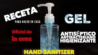 Homemade Hand Sanitizer