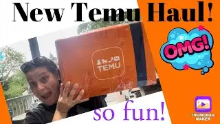 Temu Haul! 🛍️ It’s been a while! September 17, 2025