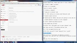 How To Earn From Youtube By Uploading Videos 2016