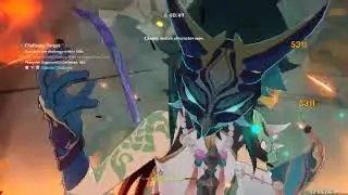 Genshin Impact Puissant Calibre Dire Straits Clear using Xiao (and Xinyan)
