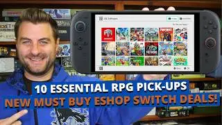 NEW Nintendo eShop Sale! 10 MUST BUY RPG Deals!